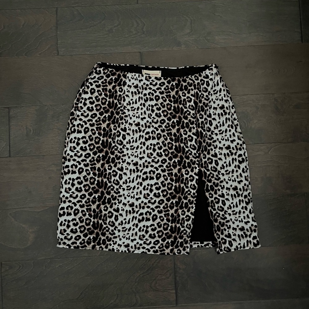 Leopard Mini Skirt NWOT